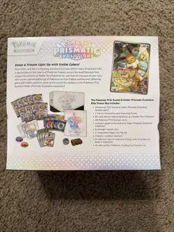 Pokemon Scarlet Violet Prismatic Evolutions Elite Trainer Box ETB New/Sealed✅ - Image 3