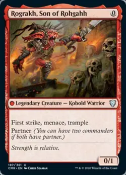 Rograkh, Son of Rohgahh - Light Play MTG Commander Legends - Image 1