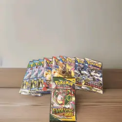 Pokemon Booster Pack Bundle 10* Total Packs, Factory Sealed - Image 1