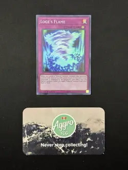 Loge’s Flame - Yugioh DANE-EN091 1st Edition Super Rare NM - Image 1