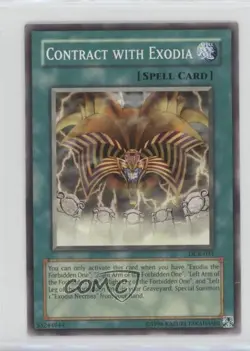 Contract with Exodia Unlimited YuGiOh Dark Crisis #DCR-031 2003 - Image 1