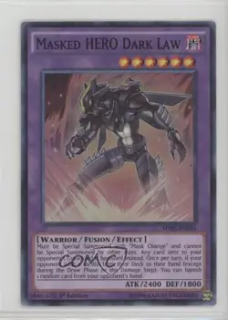 HERO Dark Law 1st Ed. YuGiOh Strike Structure Deck #SDHS-EN044 - Image 1