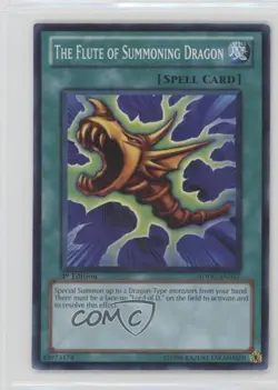 The Flute of Summoning Dragon 1st Ed. YuGiOh s Collide Structure Deck - Image 1