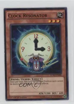Clock Resonator 1st Ed. YuGiOh Legendary Collection 5Ds Mega-Pack #LC5D-EN068 - Image 1