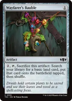 Wayfarer's Bauble - Light Play MTG Commander: Tarkir: Dragonstorm - Image 1