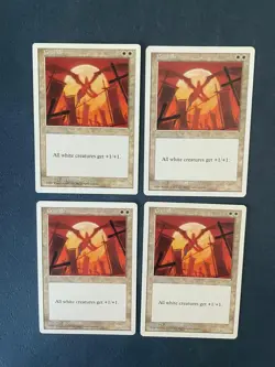 MTG 4X 5TH EDITION CRUSADEEE NM MAGIC THE GATHERING CRUSADESS ENGLISH - Image 2