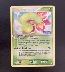 Pokemon Card Meganium Holo Stamped 9/115 EX Forze Segrete ITA excellent EXC - Image 1