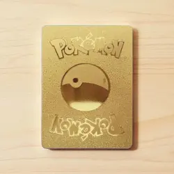 Blaine’s Charizard Gold Foil 100hp Fan Art Display Card Flame Jet - Image 2