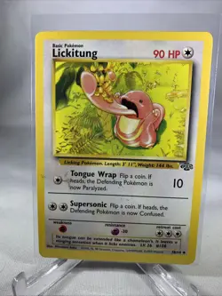 LICKITUNG Jungle Set 38/64 Uncommon Pokemon Card 1999 unplayed - Image 1
