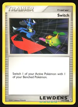 Switch - 119/130 - Common - Diamond & Pearl Base - Pokemon Card - Image 1