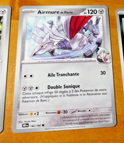 POKEMON RIVALITES DESTINEES CARD CARTE AIRMURE 142/182 DRI FR MINT 2025 - Image 1