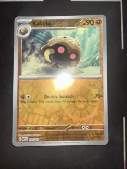 Pokemon Card Kabuto Scarlet & Violet 151 Reverse Holo 140/165 Near Mint - Image 1