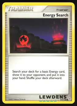 Energy Search - 117/130 - Common - Diamond & Pearl Base - Pokemon Card - 2 - Image 1