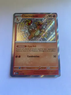 Charmeleon 110/091 Shiny Rare Paldean Fates NEAR MINT Pokemon Card - Image 2
