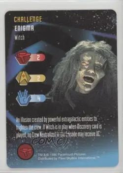 1996 Star Trek - The Card Game Challenge Witch - Image 1