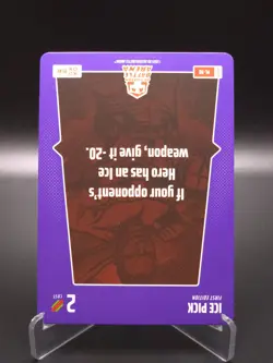 Ice Pick 2025 Bo Jackson Battle Arena Alpha Update Play Card #PL-90 - Image 7
