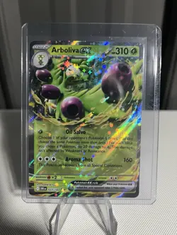 Pokemon TCG Arboliva EX 023/182 Holo Ultra Rare Card, NM/Mint Condition - Image 1