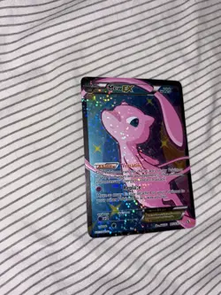 Pokemon Mew-EX TCG Legendary Treasures Full Art Ultra Rare Card RC24/RC25 - Image 4