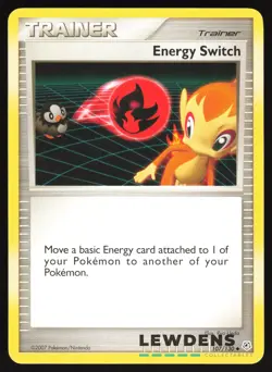 Energy Switch - 107/130 - Uncommon - Diamond & Pearl Base - Pokemon Card - Image 1