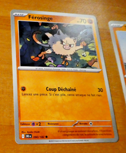 POKEMON RIVALITES DESTINEES CARD CARTE FEROSINGE 090/182 DRI FR MINT 2025 - Image 1
