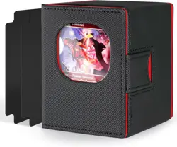 MTG Deck Box for Commander Display with 2 Card Dividers, Trading Card Storage Bo - Image 1