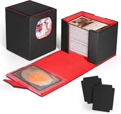 MTG Deck Box for Commander Display with 2 Card Dividers, Trading Card Storage Bo - Image 2