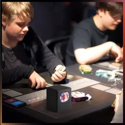 MTG Deck Box for Commander Display with 2 Card Dividers, Trading Card Storage Bo - Image 3