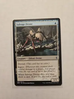 Salvage Drone - Battle for Zendikar - LP - MTG Magic - Common - Creature - Image 1