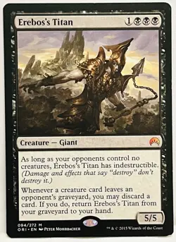 Erebos's Titan M MTG Magic Origins -Regular-LP - Image 1