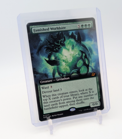 MTG - Famished Worldsire - Extended Art Mythic #341 - Edge of Eternities NM - Image 1