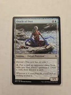 Oracle of Dust - Battle for Zendikar - LP - MTG Magic - Common - Creature - Image 1