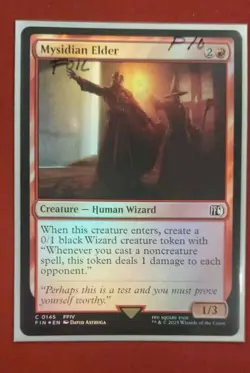 Mysidian Elder - 145 - Foil - FIN - NM - MTG Magic the Gathering - Image 1