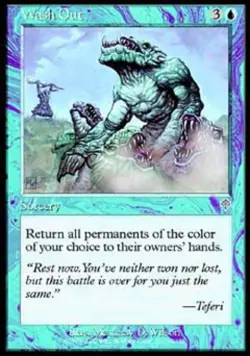 Wash Out - Medium Play MTG Invasion - Image 1