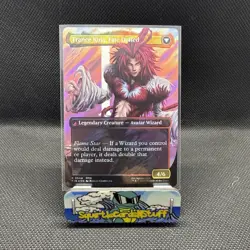 Kuja, Genome SURGE FOIL Sorcerer [FIN] MTG NM Borderless #0544 English - Image 2