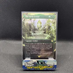 MTG Final Fantasy, The Earth Crystal - Borderless Foil - Image 1