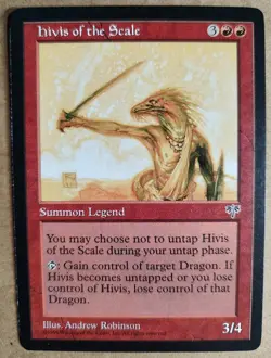 MTG Mirage - Hivis of the Scale - NM - Magic the Gathering - Free Shipping - Image 1