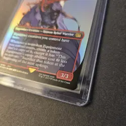 MTG Firion, Wild Rose Warrior 386 Borderless Foil Rare Final Fantasy FIN - Image 5