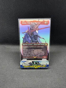MTG Firion, Wild Rose Warrior 386 Borderless Foil Rare Final Fantasy FIN - Image 1