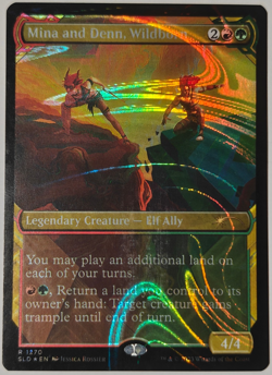 MTG Secret Lair Mina and Denn, Wildborn #1270 -SLD March of the Machines Vol 2 - Image 1