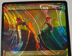 MTG Secret Lair Mina and Denn, Wildborn #1270 -SLD March of the Machines Vol 2 - Image 4