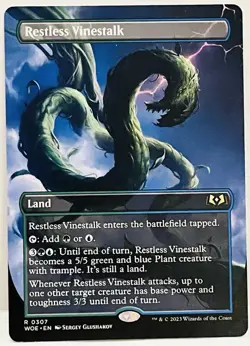 Restless Vinestalk - WOE #307 | Regular | NM | MTG | BORDERLESS - Image 1