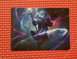 Shantotto, Tactician Magician Art Card Stamped Signature Final Fantasy NM MTG - Image 1
