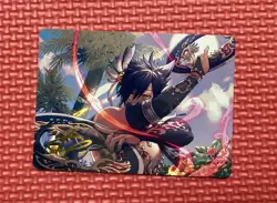 Dancer's Chakrams Art Card Gold-Stamped Signature Final Fantasy NM MTG - Image 1