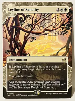 Leyline of Sanctity -#10-MTG-Wilds of Eldraine: Enchanting Tales-Regular-NM - Image 1