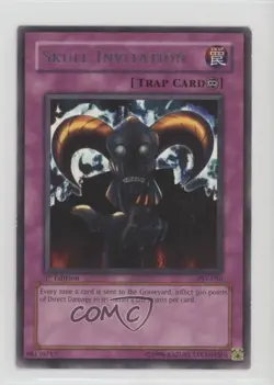 Skull Invitation (R) 1st Ed. YuGiOh Pharaoh's Servant #PSV-056 2002 - Image 1