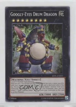 Googly-Eyes Drum Dragon Unlimited YuGiOh Judgment of the Light #JOTL-EN051 - Image 1