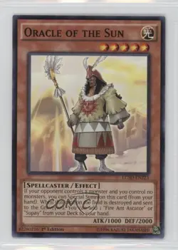 Oracle of the Sun 1st Ed. YuGiOh Legendary Collection 5Ds Mega-Pack #LC5D-EN223 - Image 1