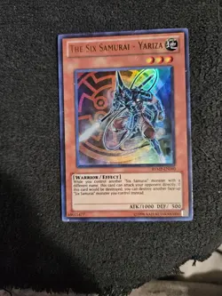 Yugioh The Six Samurai - Yariza RYMP-EN090 1st Edition LP Condition - Image 1