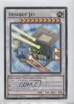 Deskbot Jet 1st Ed. YuGiOh Dimension of Chaos #DOCS-EN049 - Image 1