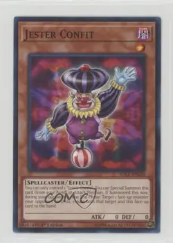 Jester Confit 1st Ed. YuGiOh Cyberse Link Structure Deck #SDCL-EN020 - Image 1